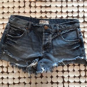 Free People Relaxed Cut Off Short